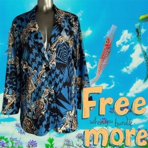 Free 🆕Printed Stretch Blazer